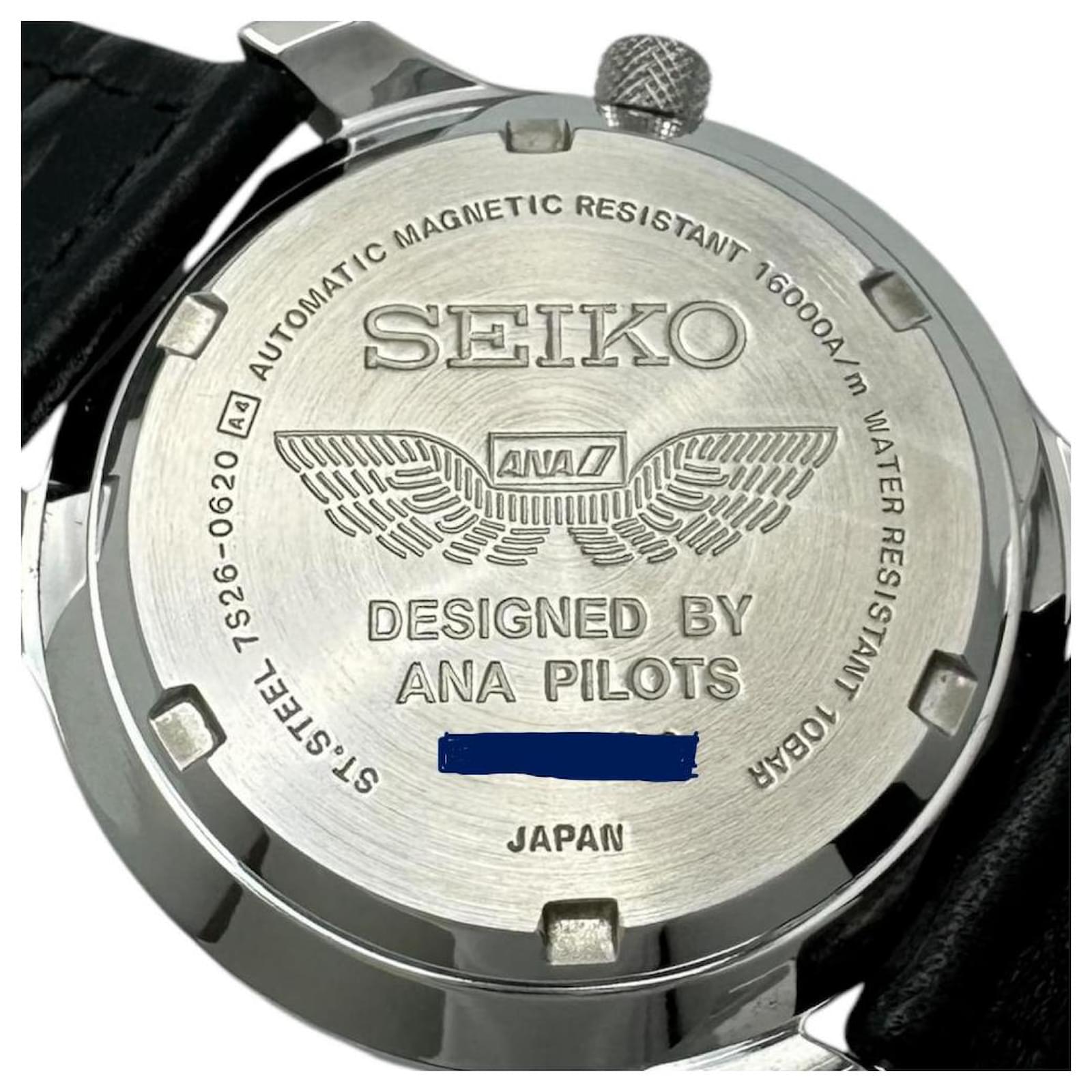 限定セイコー SEIKO DESIGNED BY ANA PILOTS 自動巻 限定 セイコーSEIKO DESIGNED BY ANA PILOTS 自動巻 メンズ