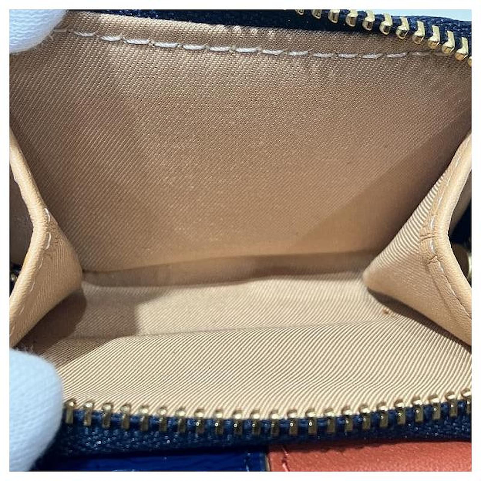 Autre Marque Portafoglio trifold in pelle multicolore Tory Burch