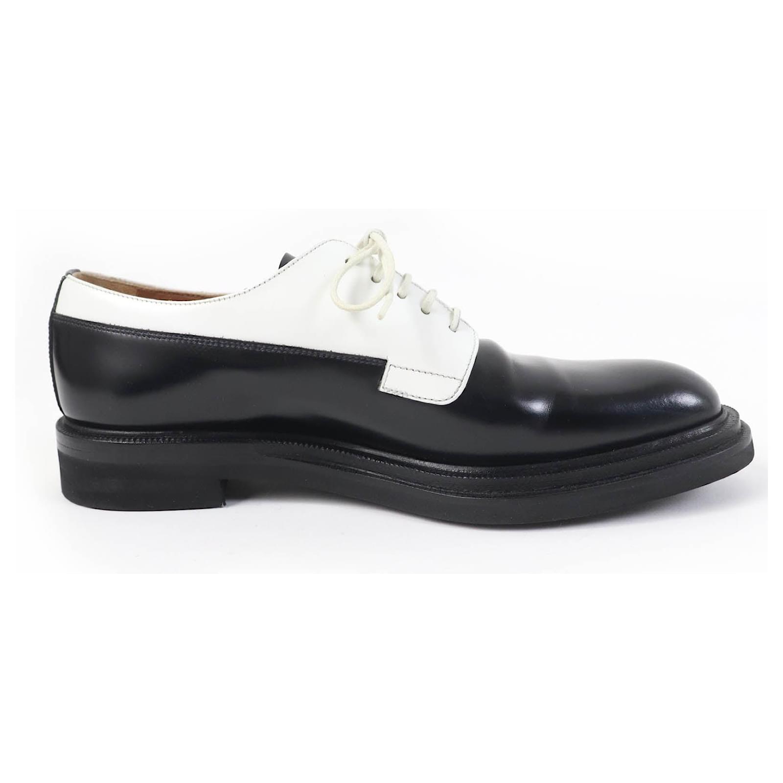 Church's MISTY Leather Shoes Black White Women ref.1803618 - Joli