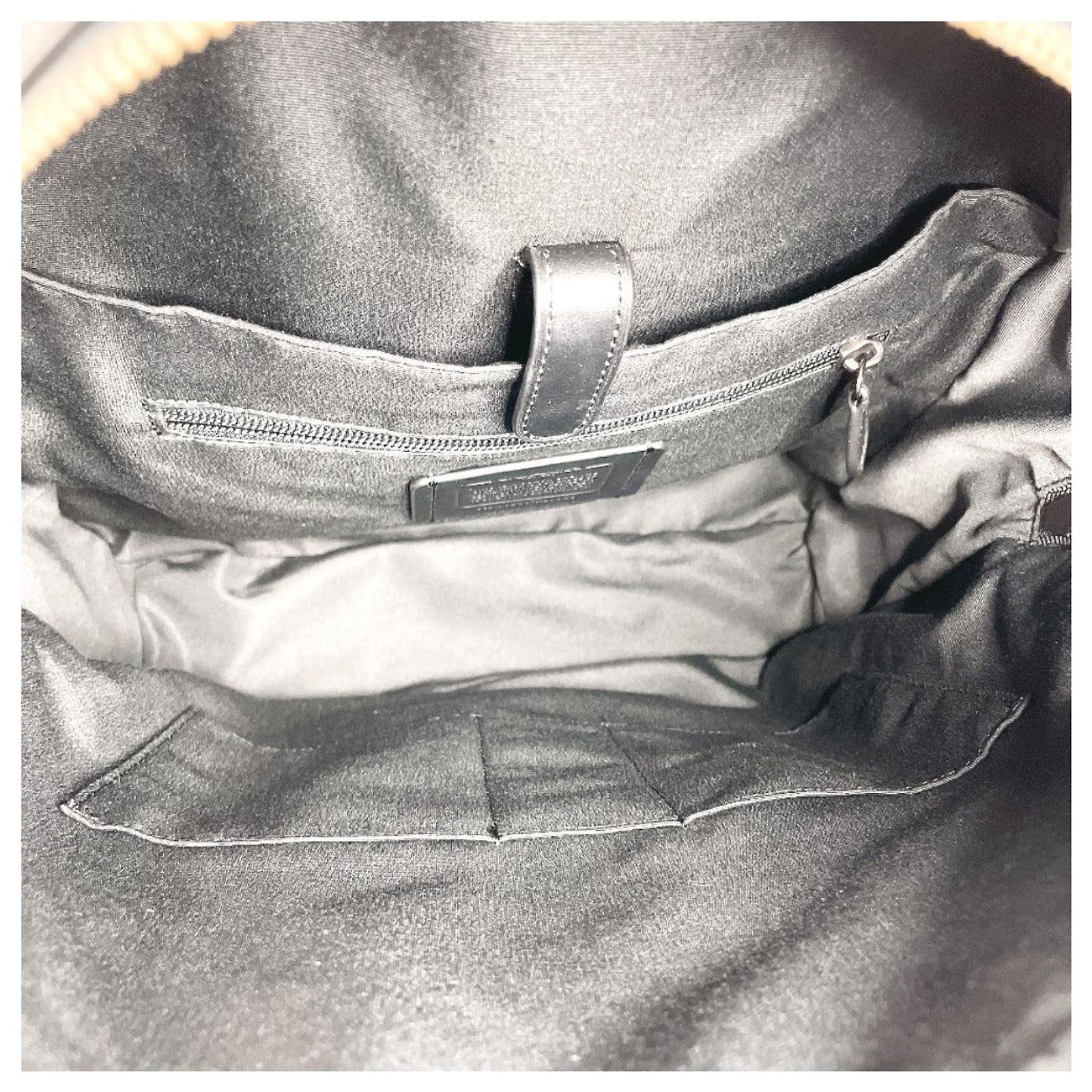 White Nasa Coach backpack Coach (CA439) Court Chalk Glacier White Blocked Signature  main image 3