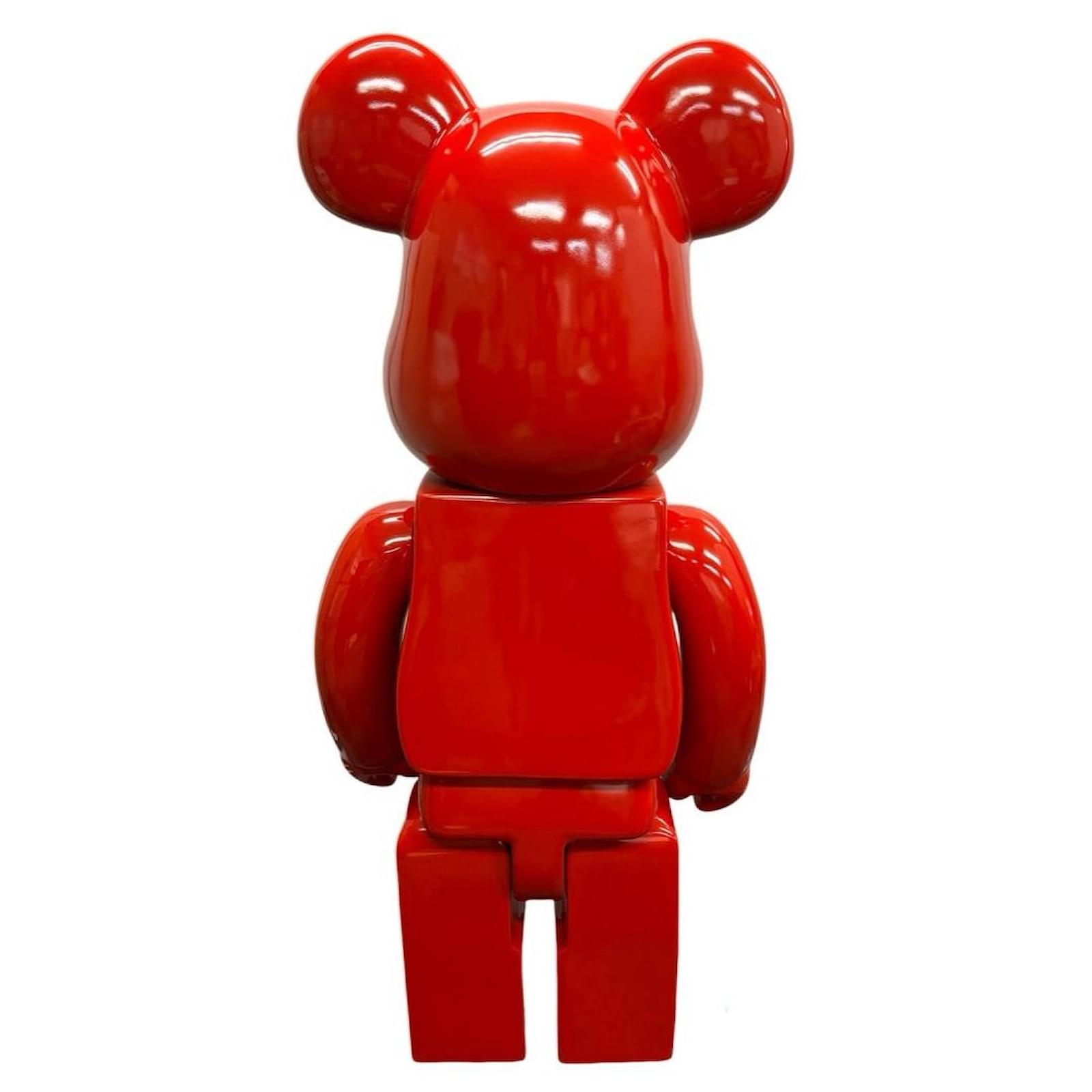 Fendi AUTHENTIC FENDI 2000% Bearbrick Figure I1-00003 Limited Red
