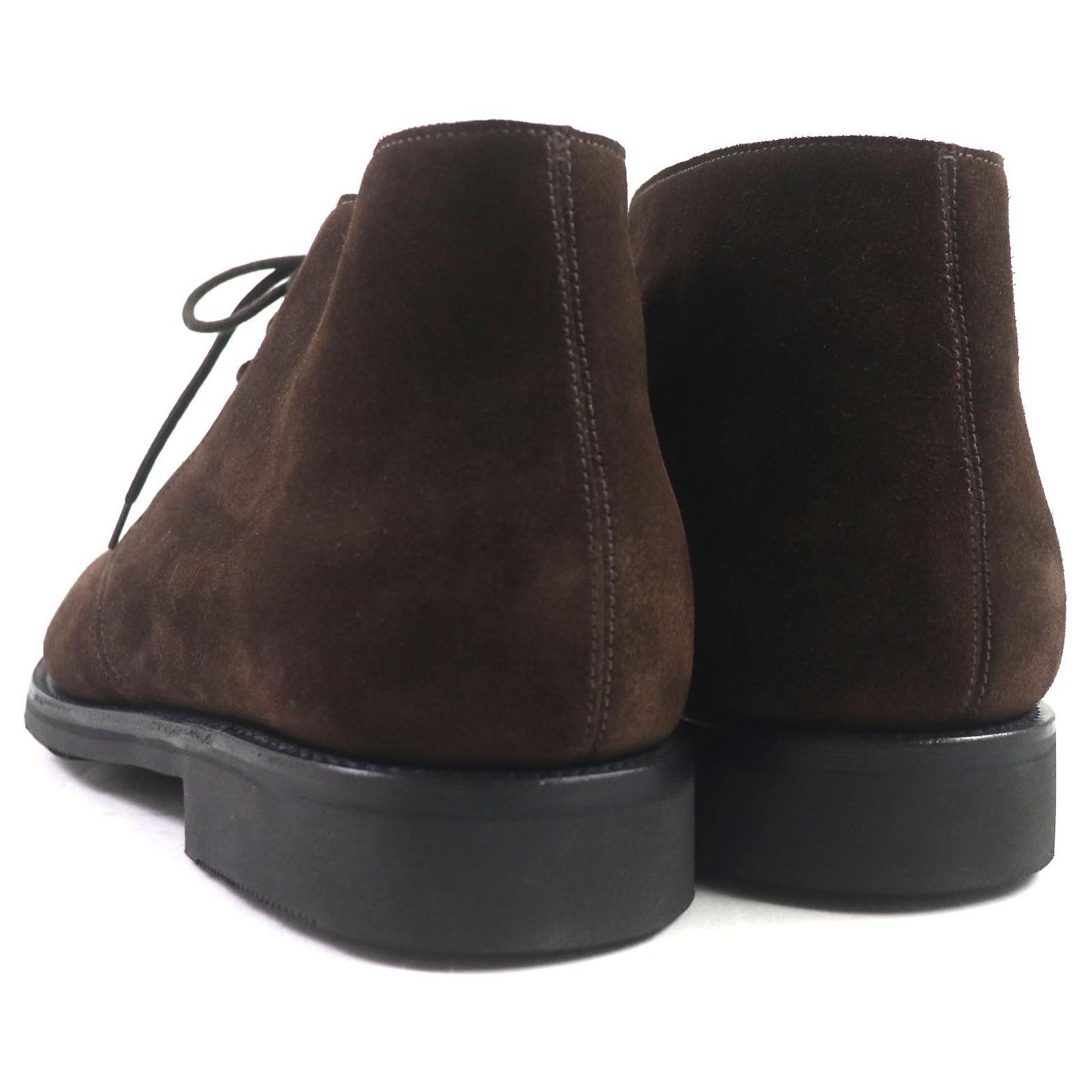Bottes Chukka John Lobb Shoreditch - Cuir De Veau Marron Foncé, Pointure E, Neuf Avec Emballage