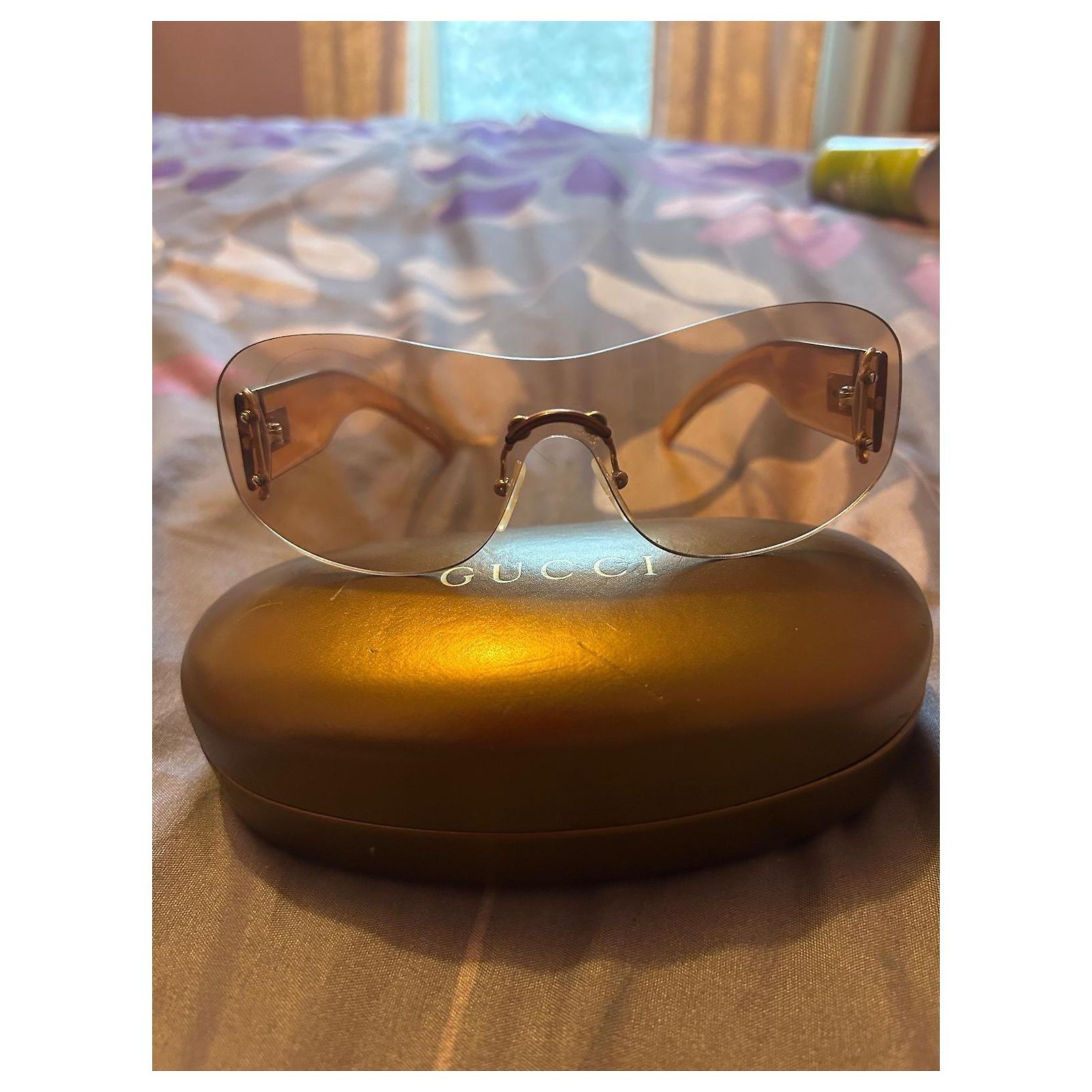 Gucci GG2448/N/S Beige Metal ref.JC1817434 (Sold) - Joli Closet