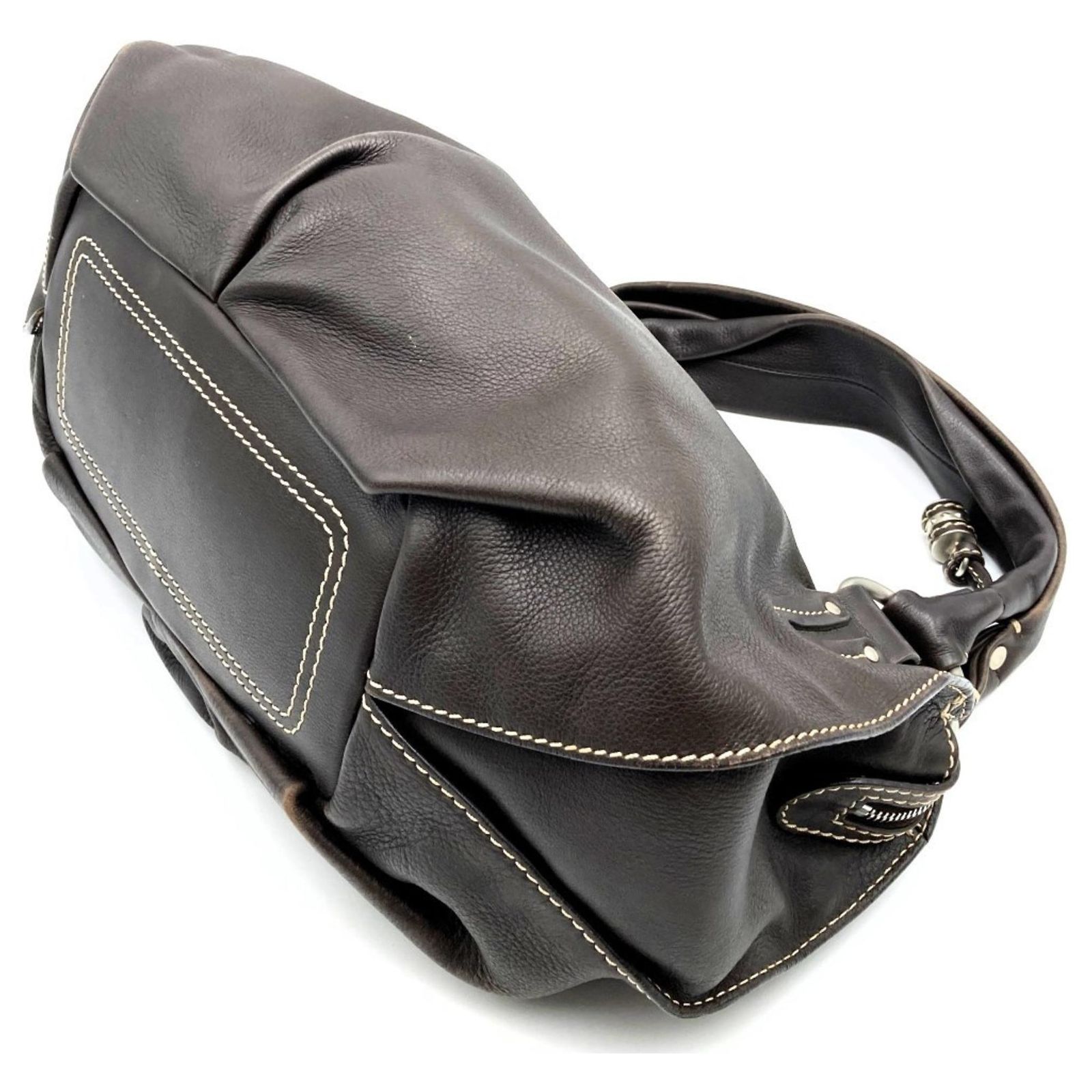 Céline Bittersweet Brown Leather ref.1817707 - Joli Closet