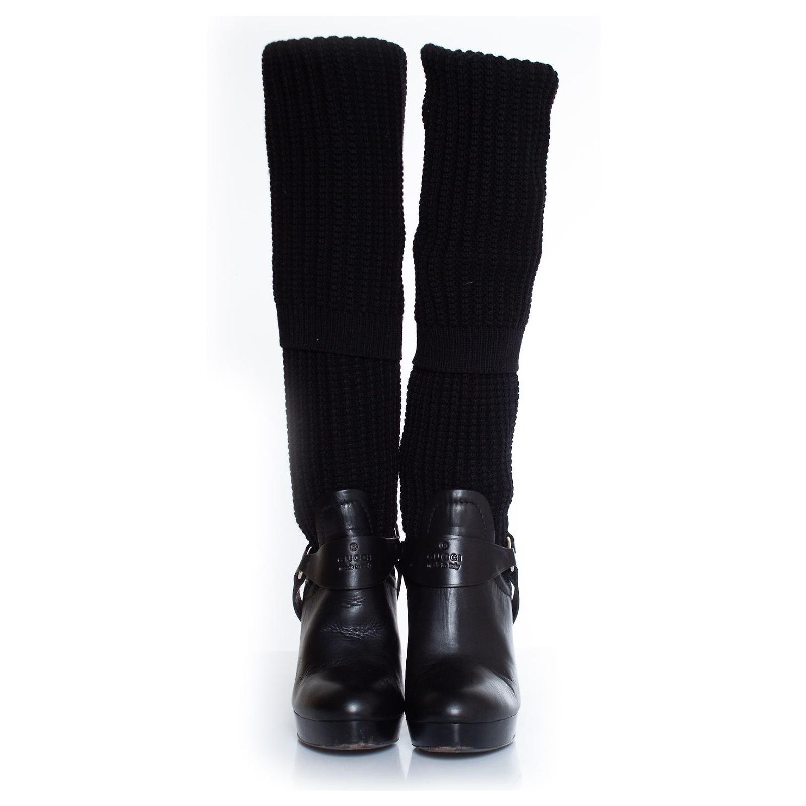 boots thigh high gucci socks