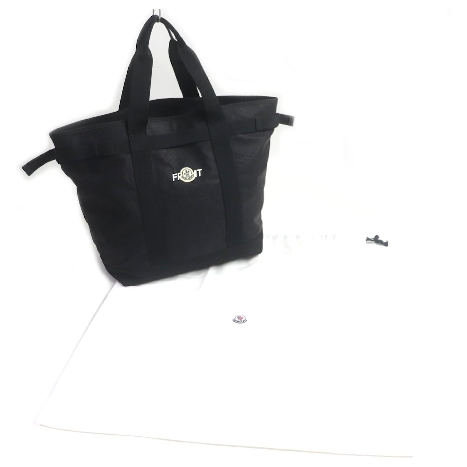 MONCLER GENIUS Fragment Tote Bag Black Cotton ref.1825616 - Joli