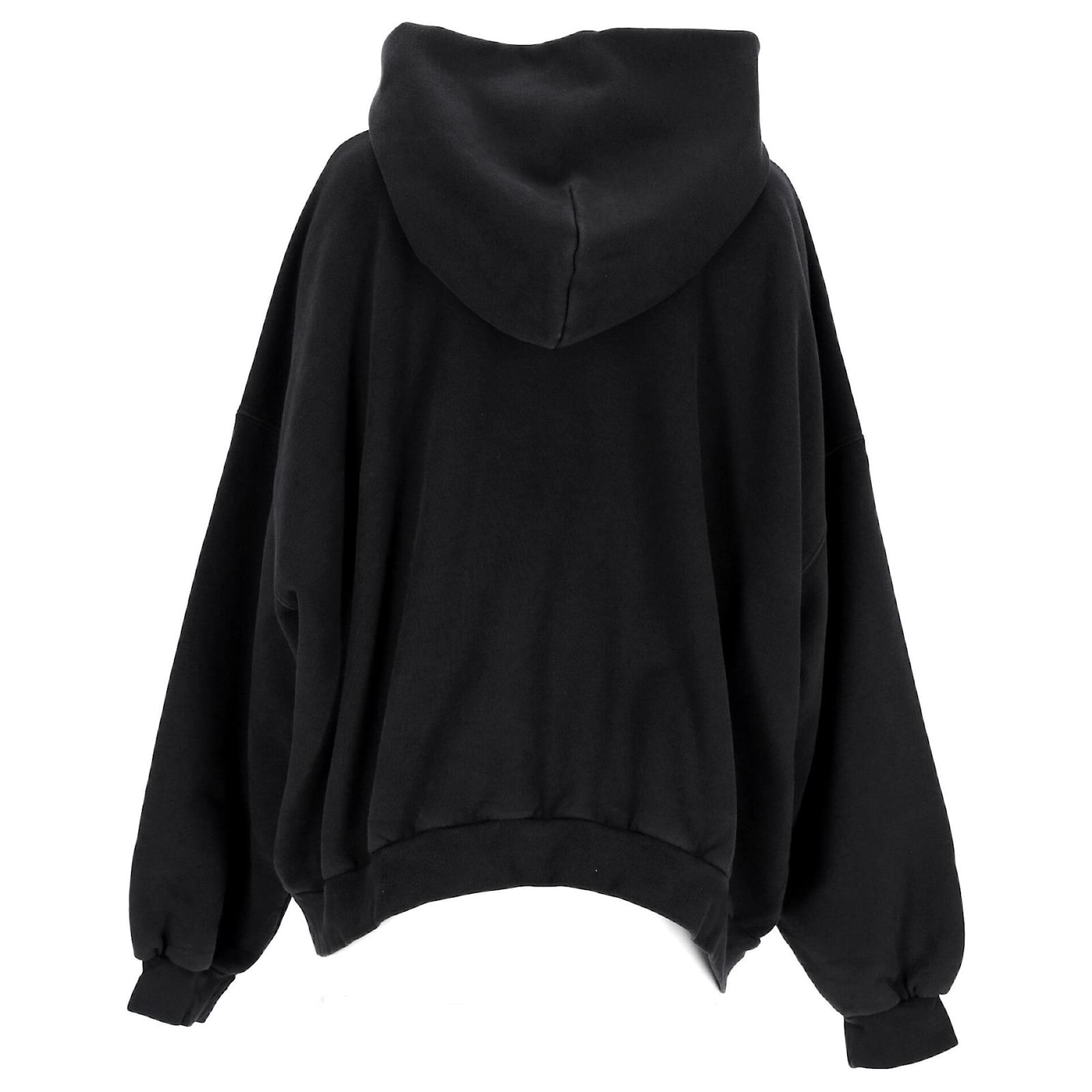 Balenciaga X Adidas Hoodie Large Fit in Black Cotton ref.1825685