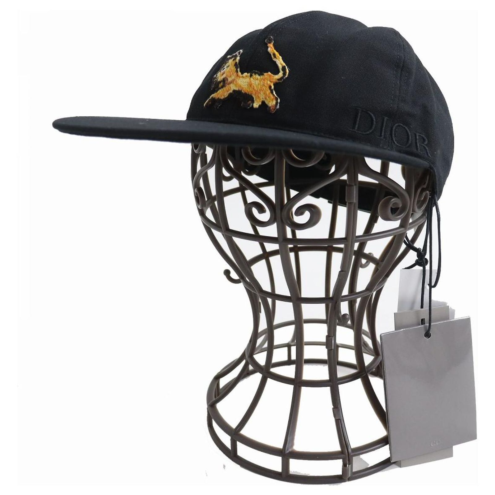 Christian Dior Dior x Peter Doig Baseball Cap Black L Cotton  display picture 2