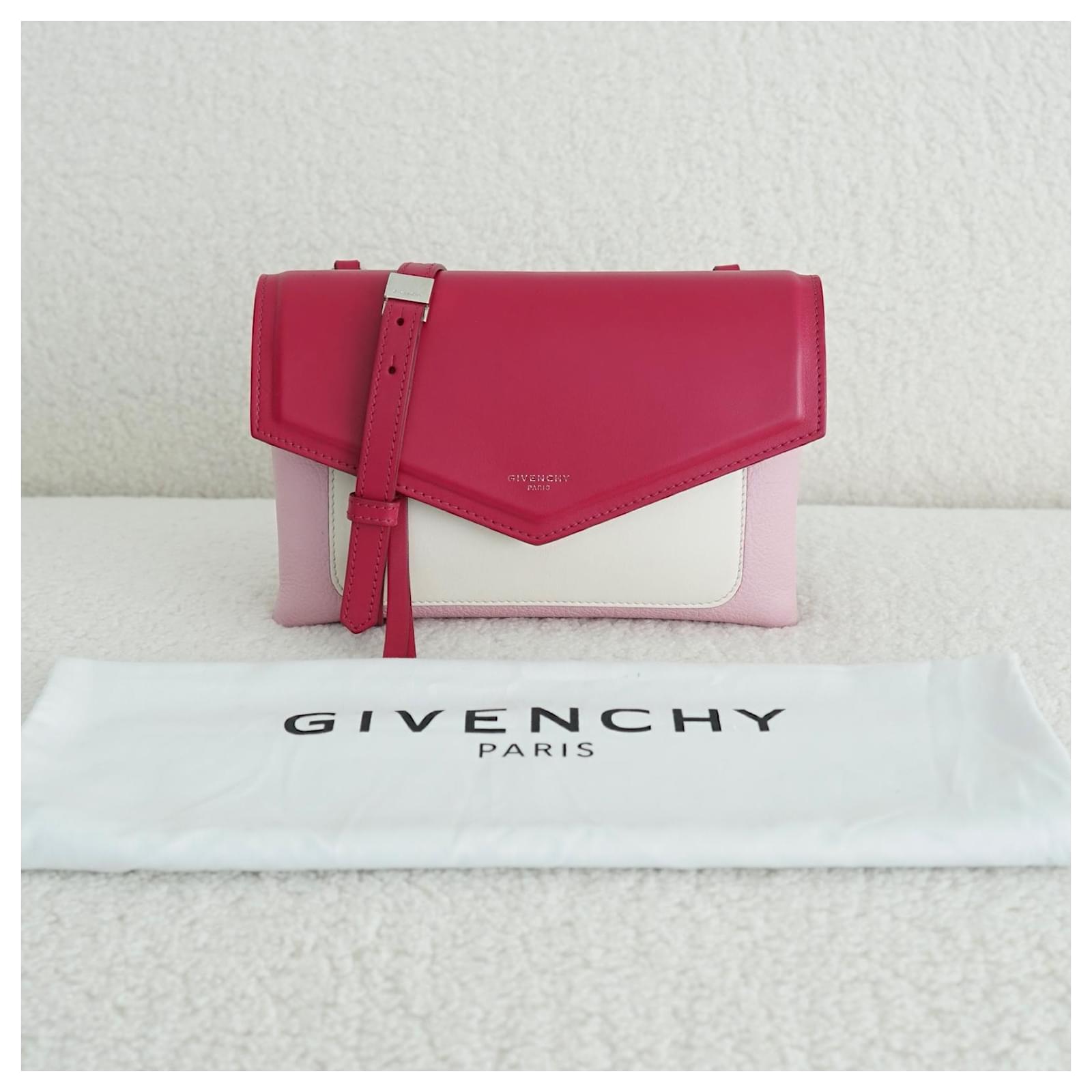 Givenchy duetto crossbody bag Pink Leather Joli Closet