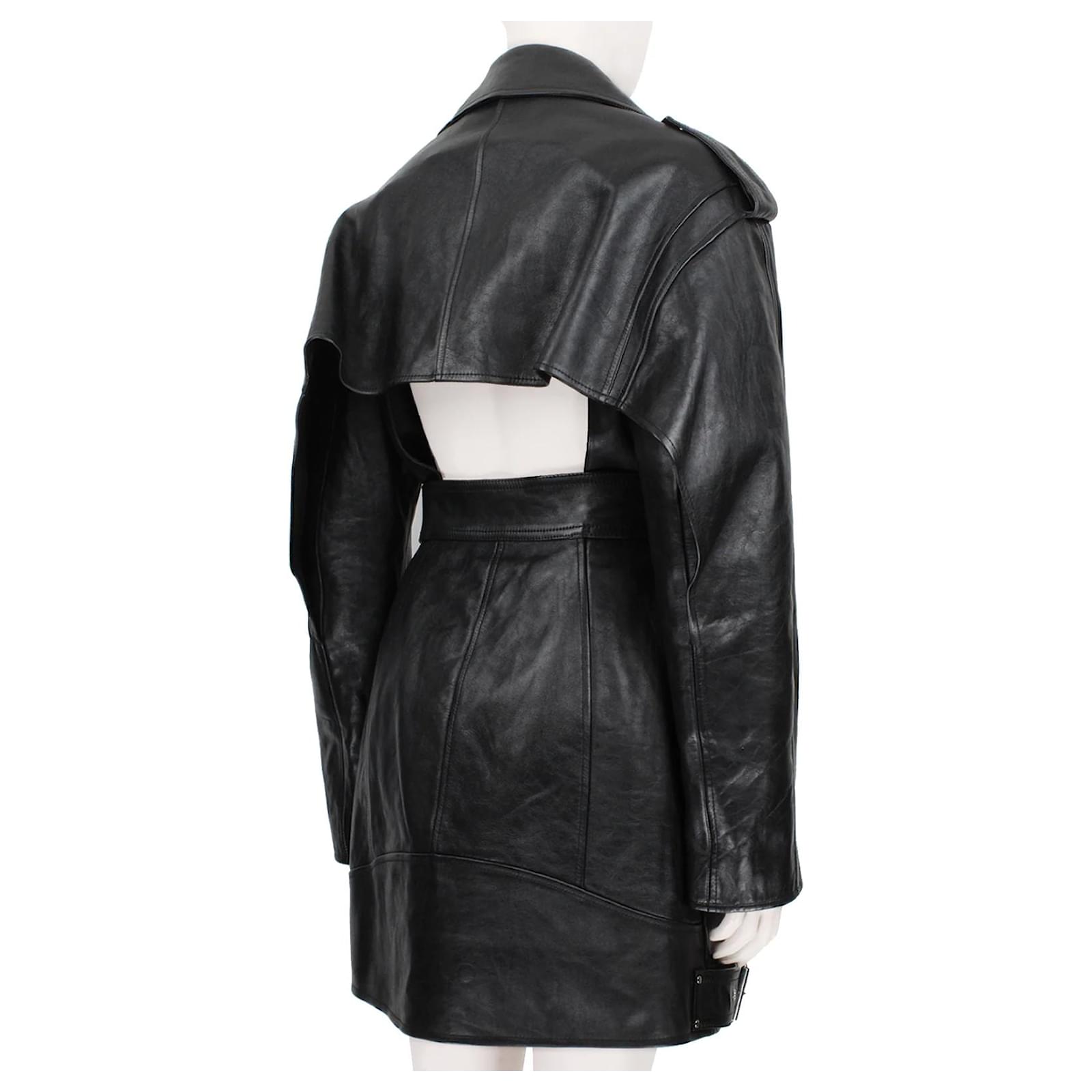 alexander mcqueen black and white dress Scoop Neck Midi Dress - Black White