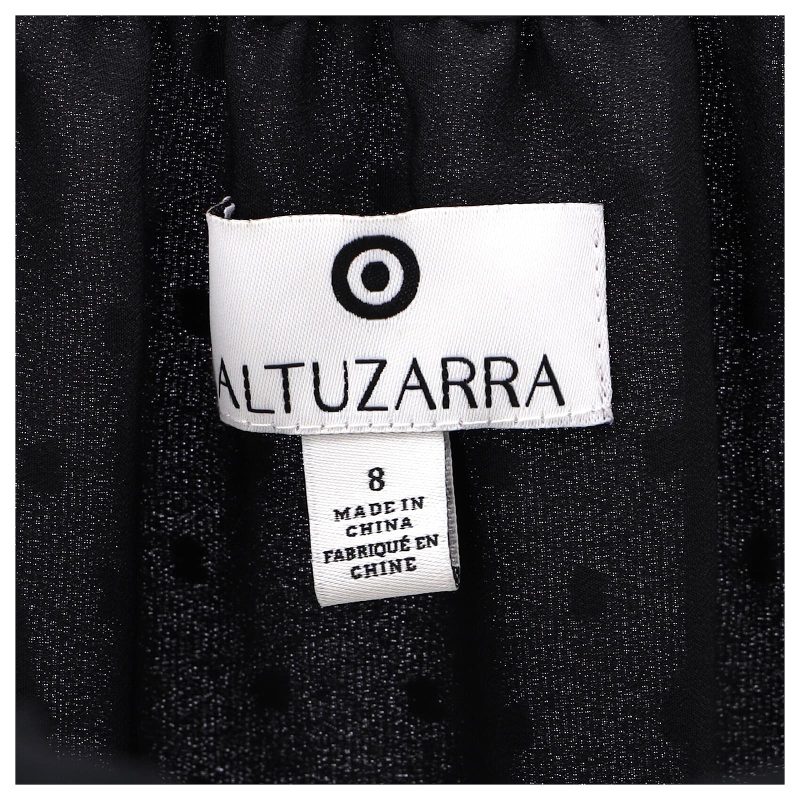 picture of black and blue dress Altuzarra Lily Dress in Black main image 0
