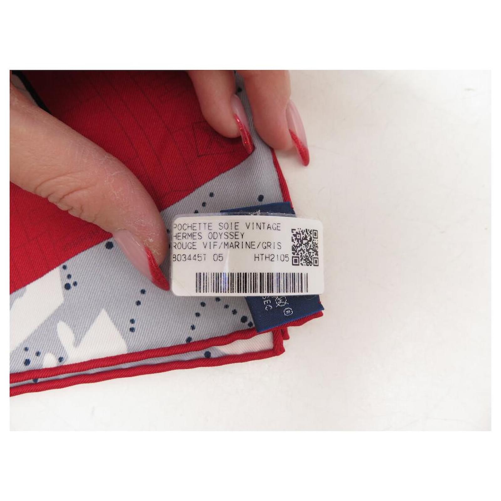 Hermès NEUF RARE FOULARD HERMES ODYSSEY DAISKE NOMURA GAVROCHE 45