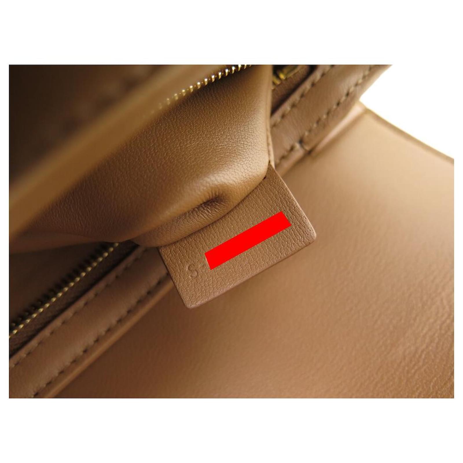Céline NEW CELINE TRIOMPHE 187363BF4 BRONZE LEATHER SHOULDER