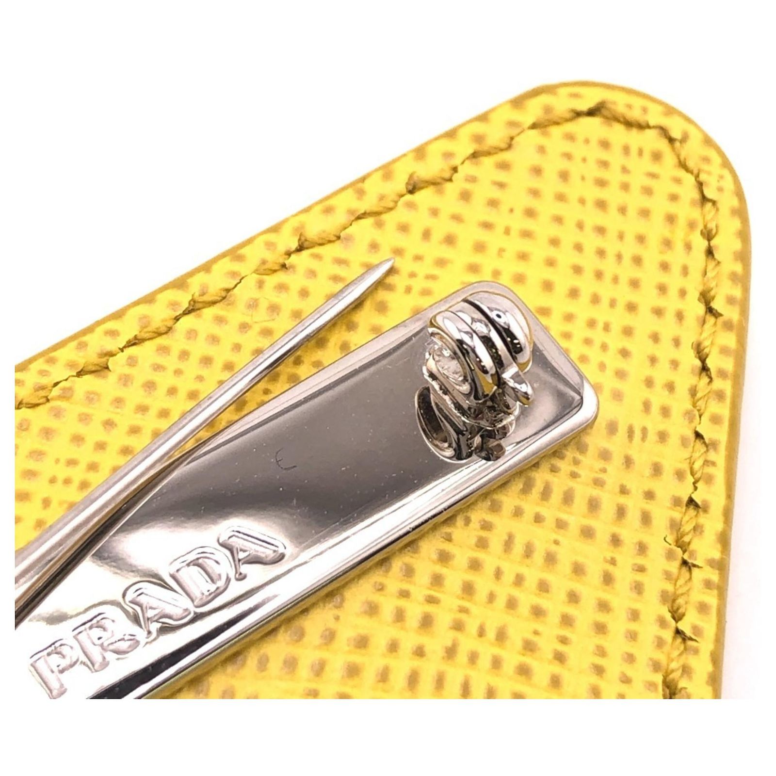 Prada GP x Leather Brooch (Sold) - Joli Closet