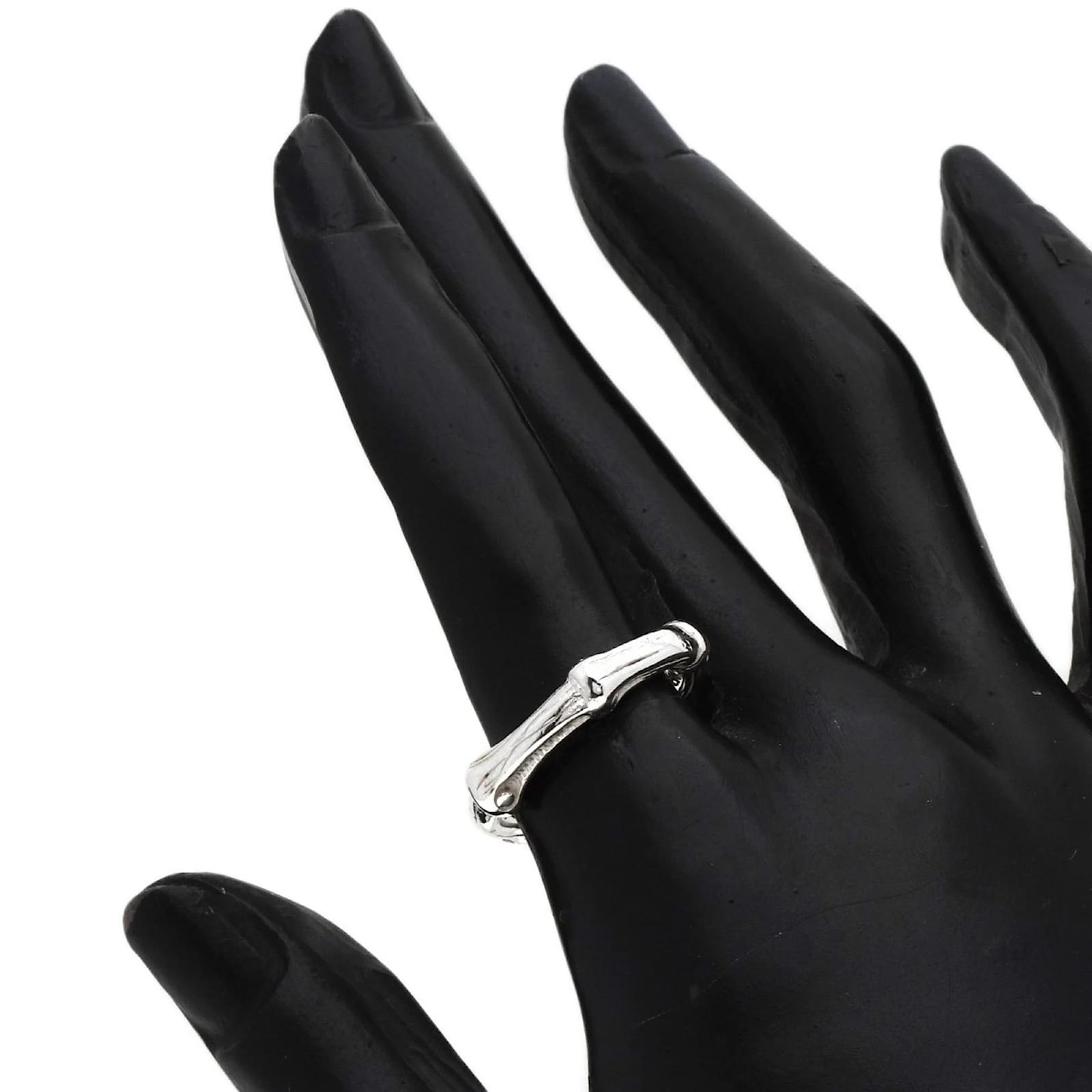 Tiffany & Co Tiffany Bamboo Ring in Silver Silvery ref