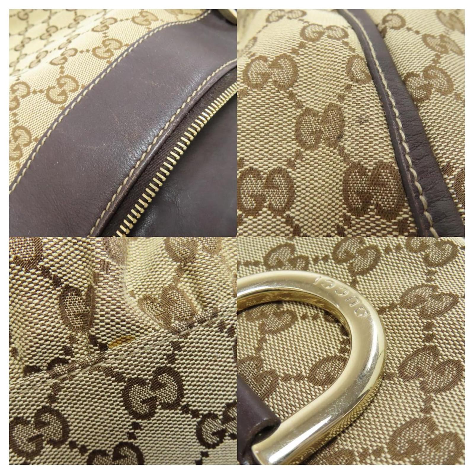 Gucci 190248 GG Abby Tote Bag Brown Cloth ref.JC1840055 (Sold