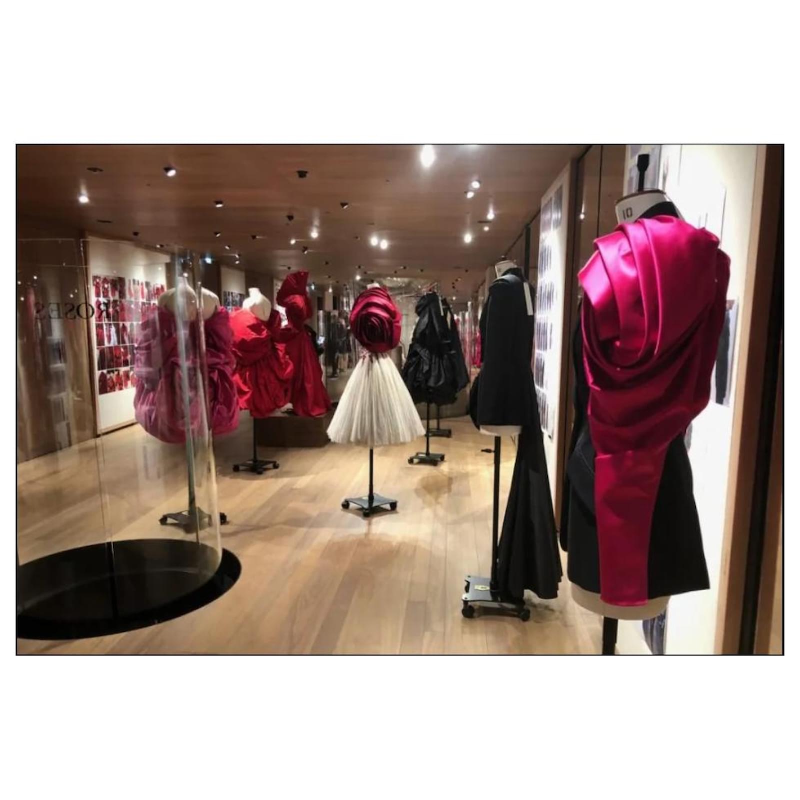 Alexander McQueen Runway Collection Rose Sleeve Jacket Black