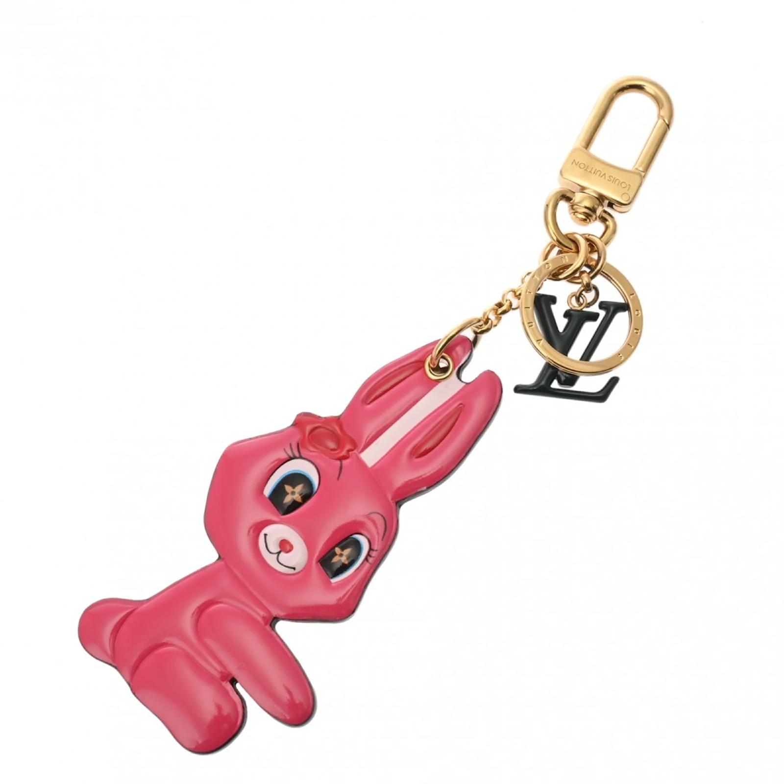 Louis Vuitton アクリルチャーム ブラック/ゴールド Louis Vuitton