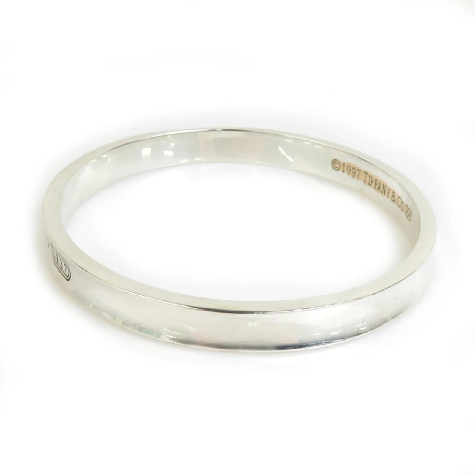 Bracciale rigido Tiffany & Co in argento 925/1000 (collezione Infinity) - Asta Gioielli e Orologi - Maison