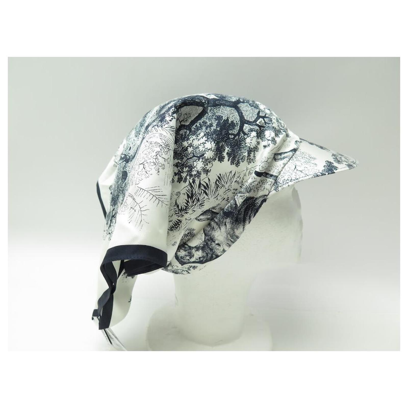 NINE CAP SCARF CHRISTIAN DIOR JOUY VISOR SILK 21JOU150I602
