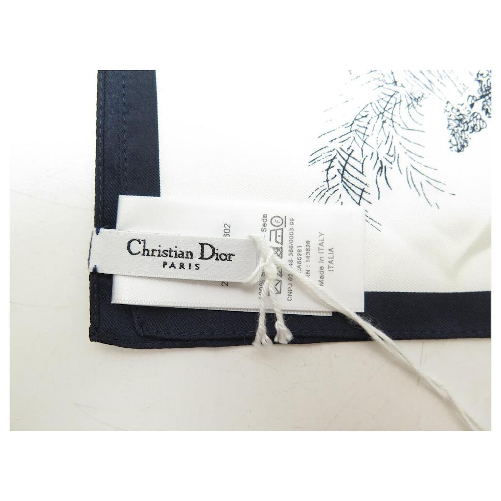 NINE CAP SCARF CHRISTIAN DIOR JOUY VISOR SILK 21JOU150I602