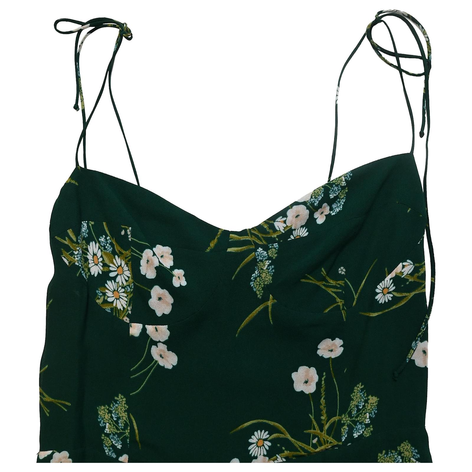 next green dress Selene Halter Maxi Dress main image 1