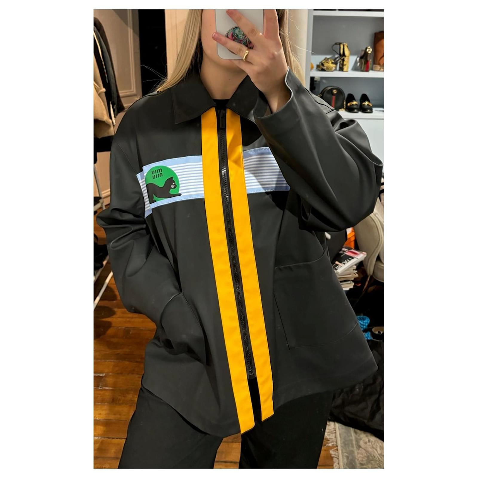 MIU MIU Jackets T.International S Polyester Black ref