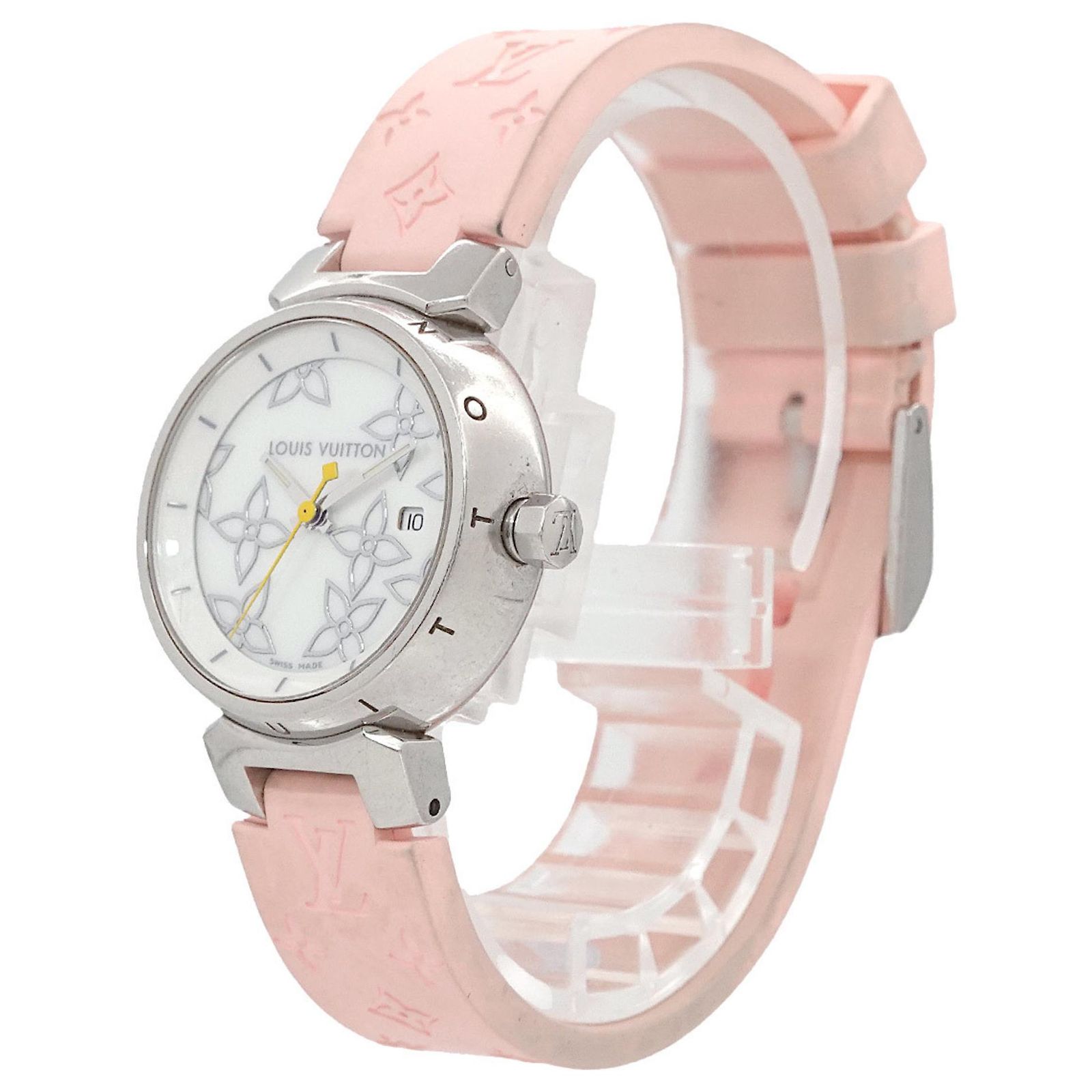 Louis Vuitton Tambour Q121C Date Ladies Watch ref.1848236 