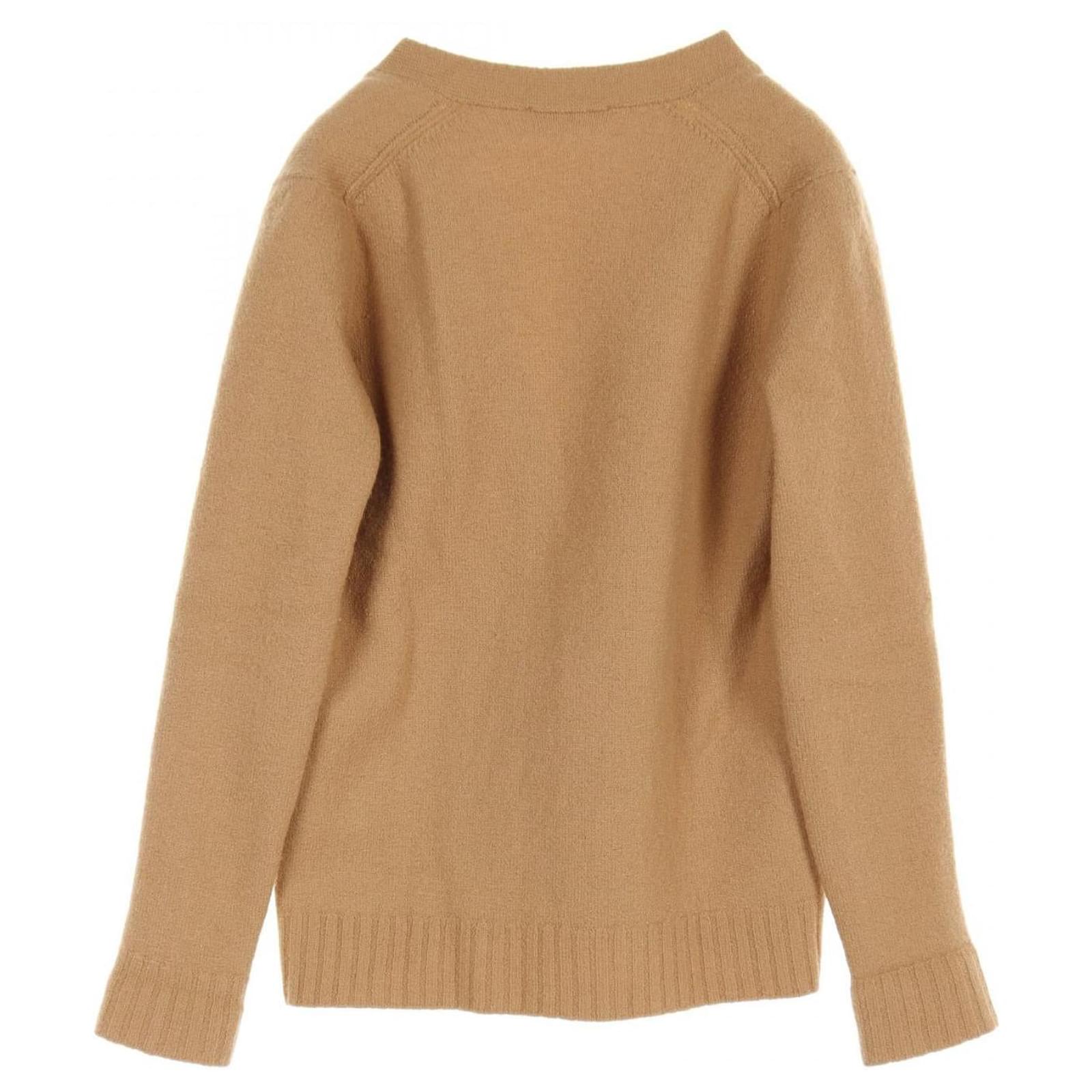 Jil Sander J02GP0055 Wool Cardigan Brown ref.1849690 - Joli Closet