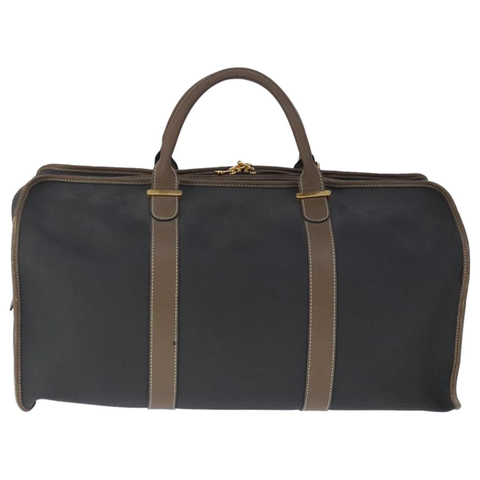 Dunhill Made in France Canvas Boston Bag