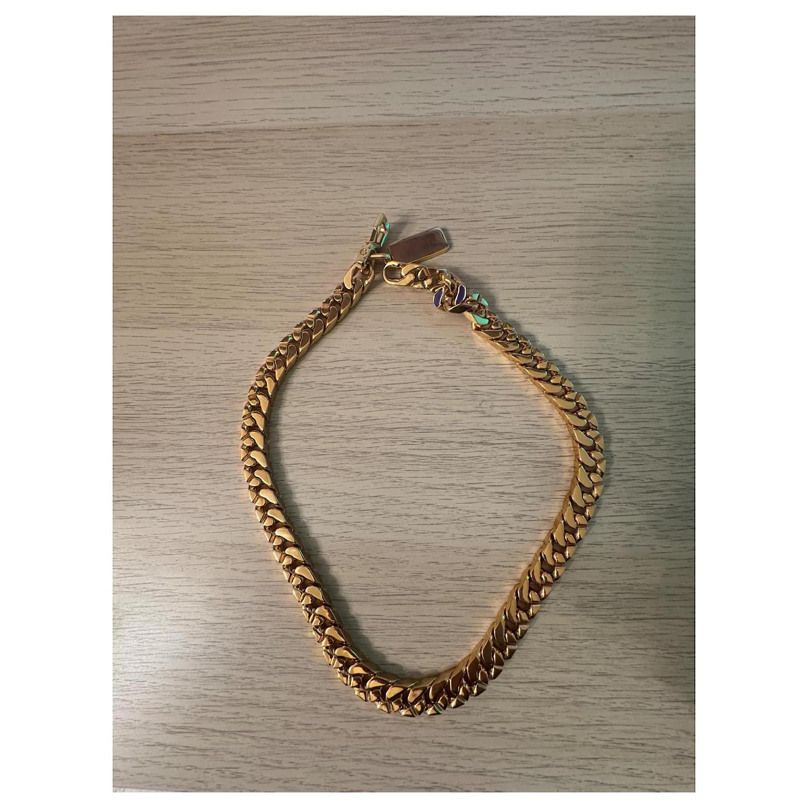Louis Vuitton x NBA necklaces Golden Steel ref.1851526