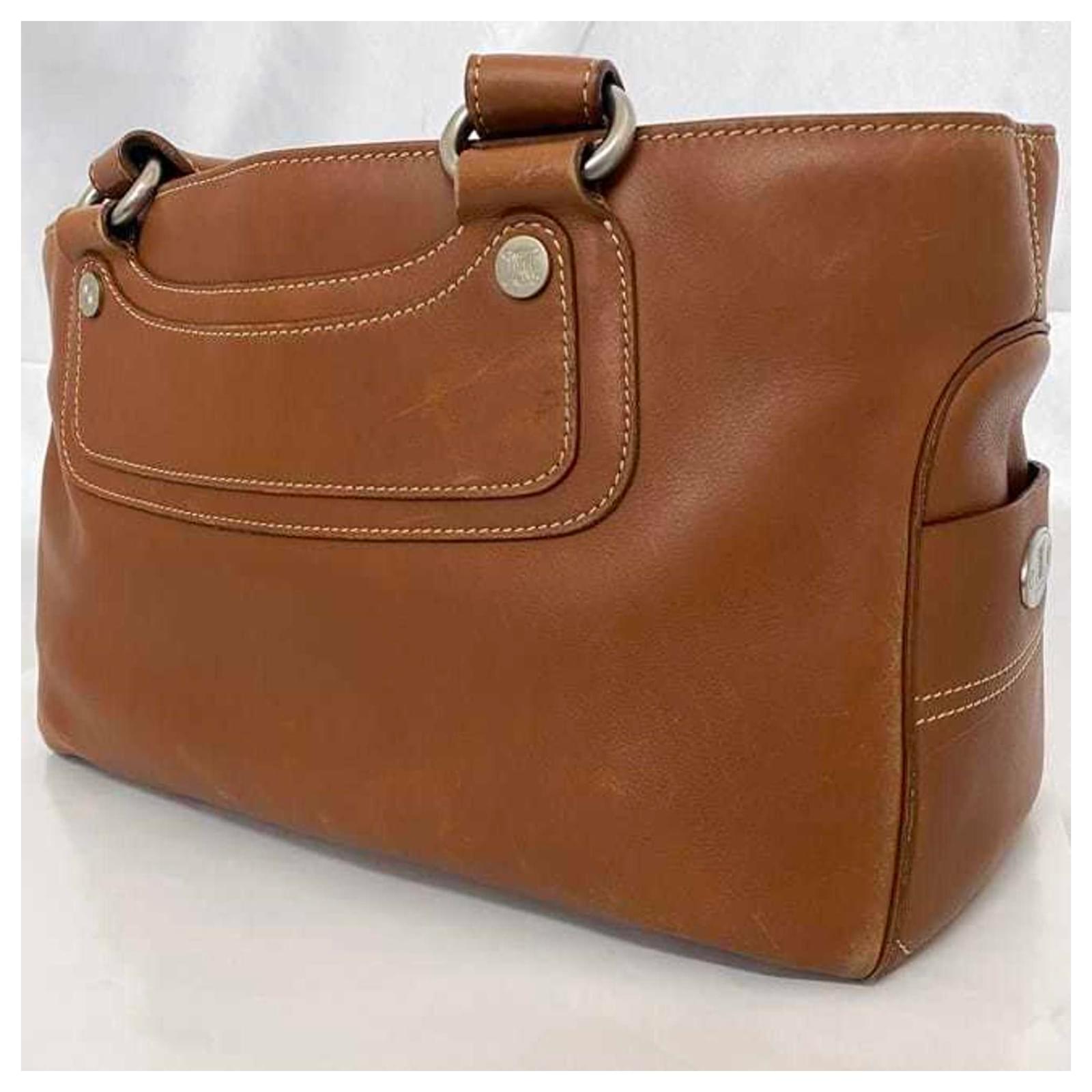 Céline Celine Boogie Bag in Brown Leather ref.1854574 - Joli Closet