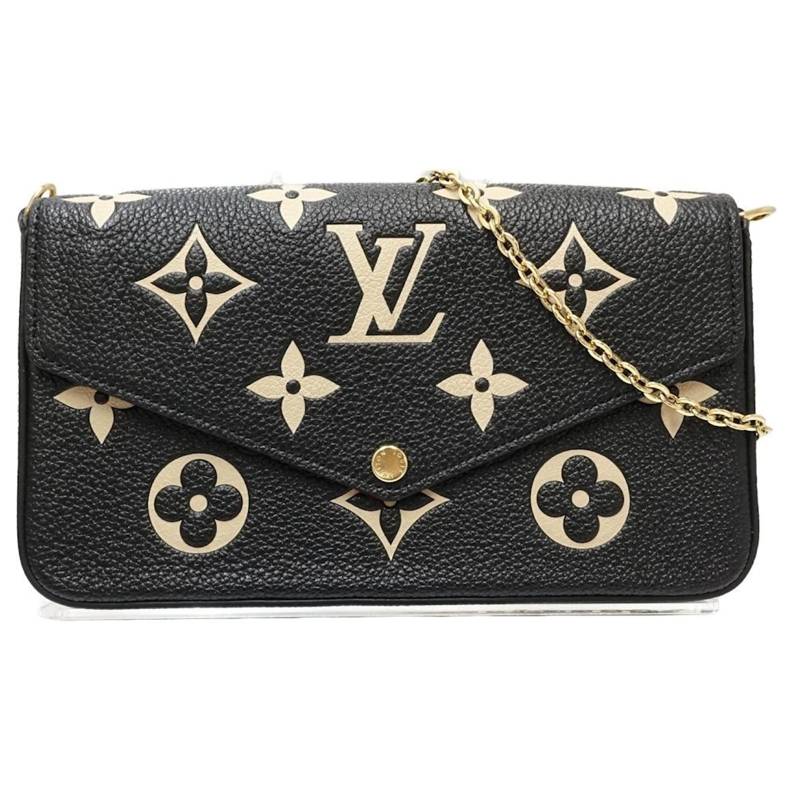 Monogram Empreinte Leather Louis Vuitton Pochette Felicie Kette