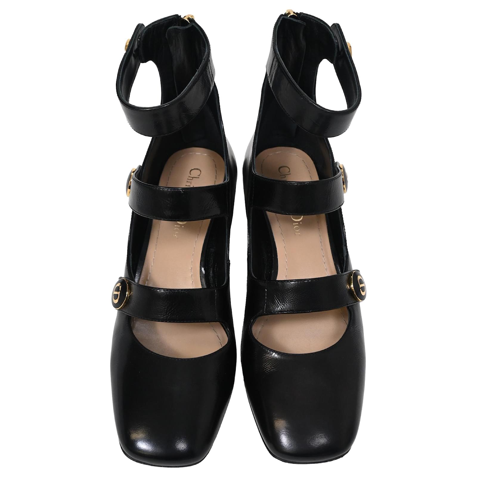 Dior D-Doll Pumps in Black Leather ref.1858661 - Joli Closet