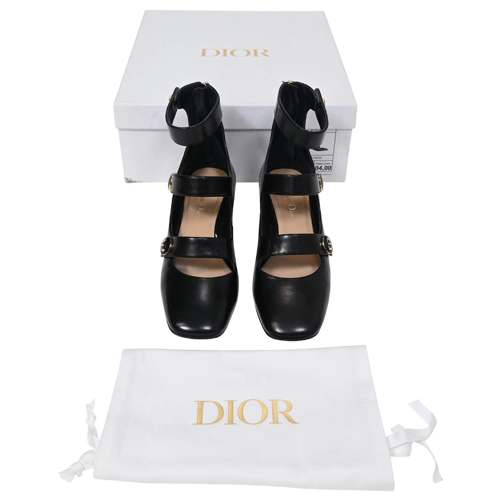 Dior D-Doll Pumps in Black Leather ref.1858661 - Joli Closet