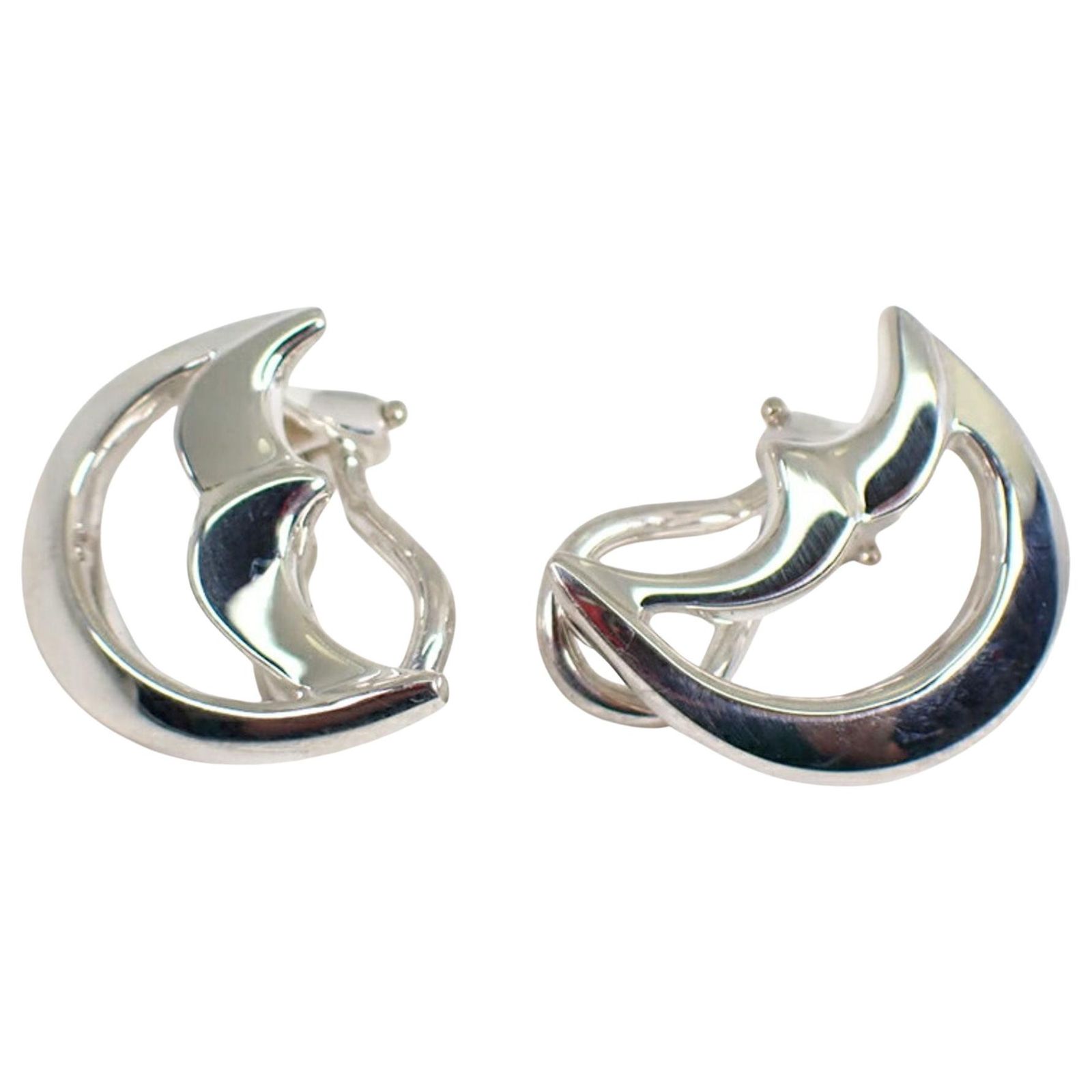 Tiffany & Co Crescent Moon Silvery Silver ref.1861663 - Joli Closet