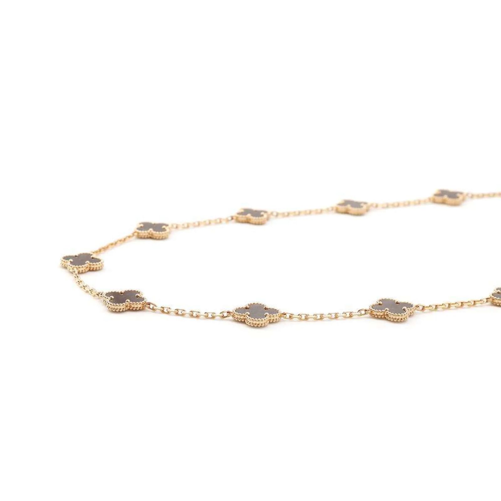 Van Cleef & Arpels Alhambra Necklace Pink gold ref.1862902 - Joli Closet