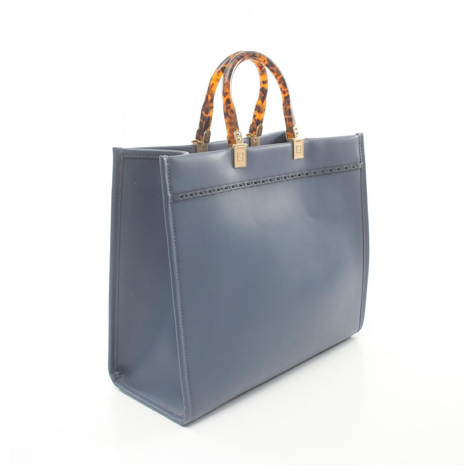 トートバッグ FENDI Woman Tote bags Gnawed Blue 8BH425 AUPJ F1SKL FENDI: Shoulder bag woman - Gnawed Blue | Fendi tote bags