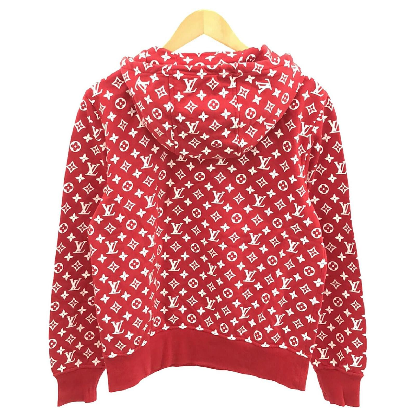 Louis vuitton x supreme hoodie discount