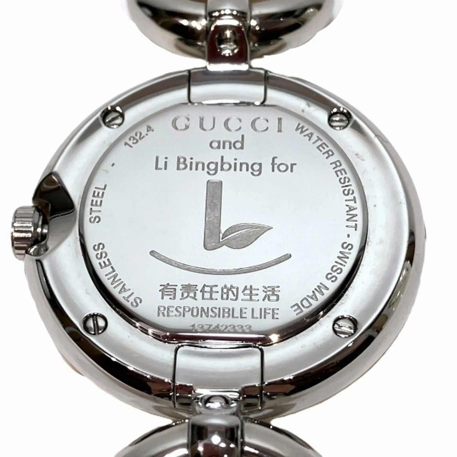 Gucci 132.4 watch Gucci Bamboo Watch 132.4 Quartz Women main image 2