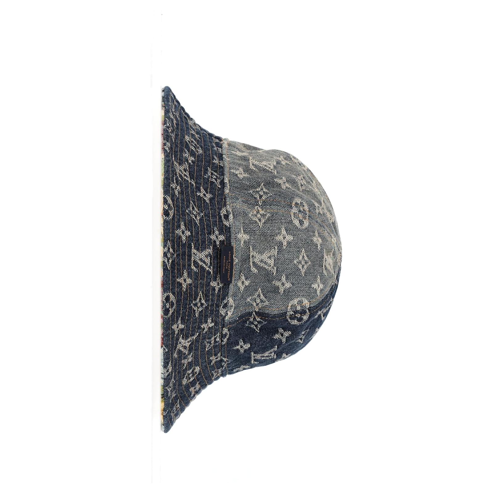 Louis Vuitton Monogram Tapestry Reversible Bucket Hat in