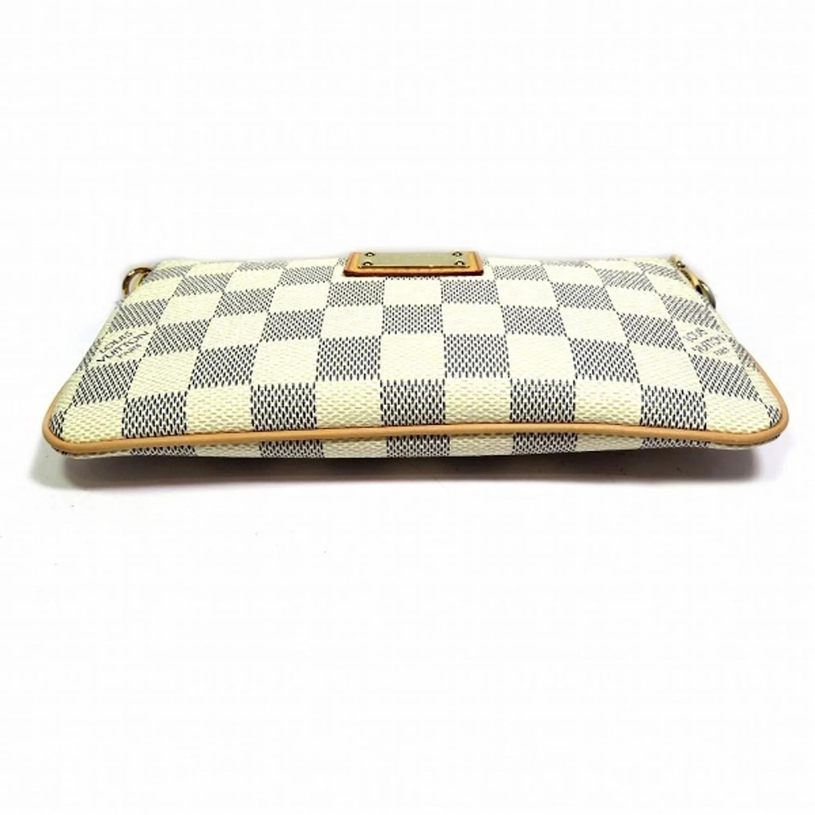 Milla Damier Azur Clutch Louis Vuitton Damier Azur Pochette Mila