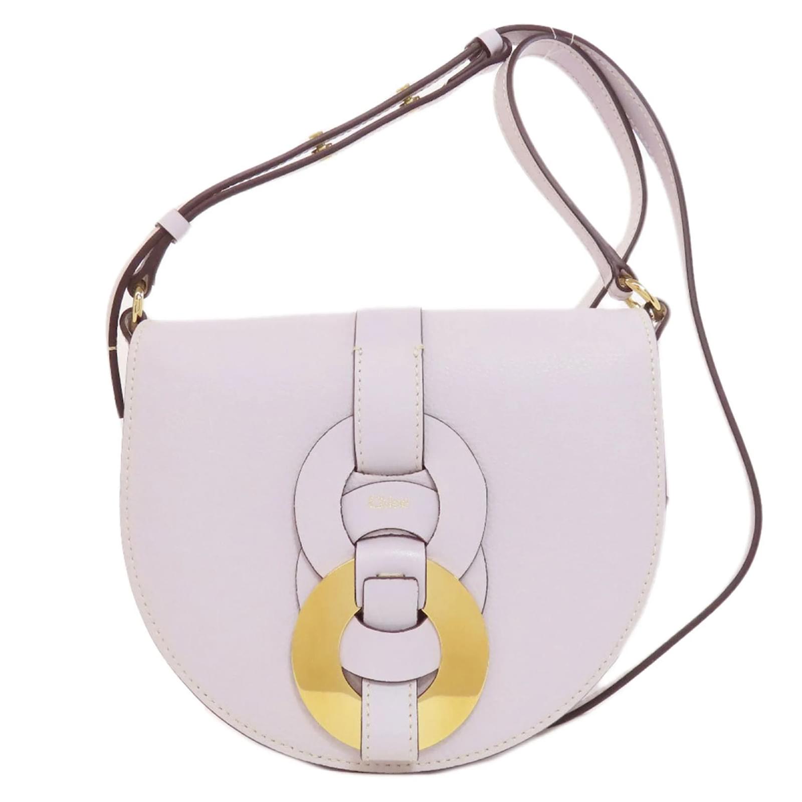 Chloé Darryl Schultertasche Lila Leder Joli Closet