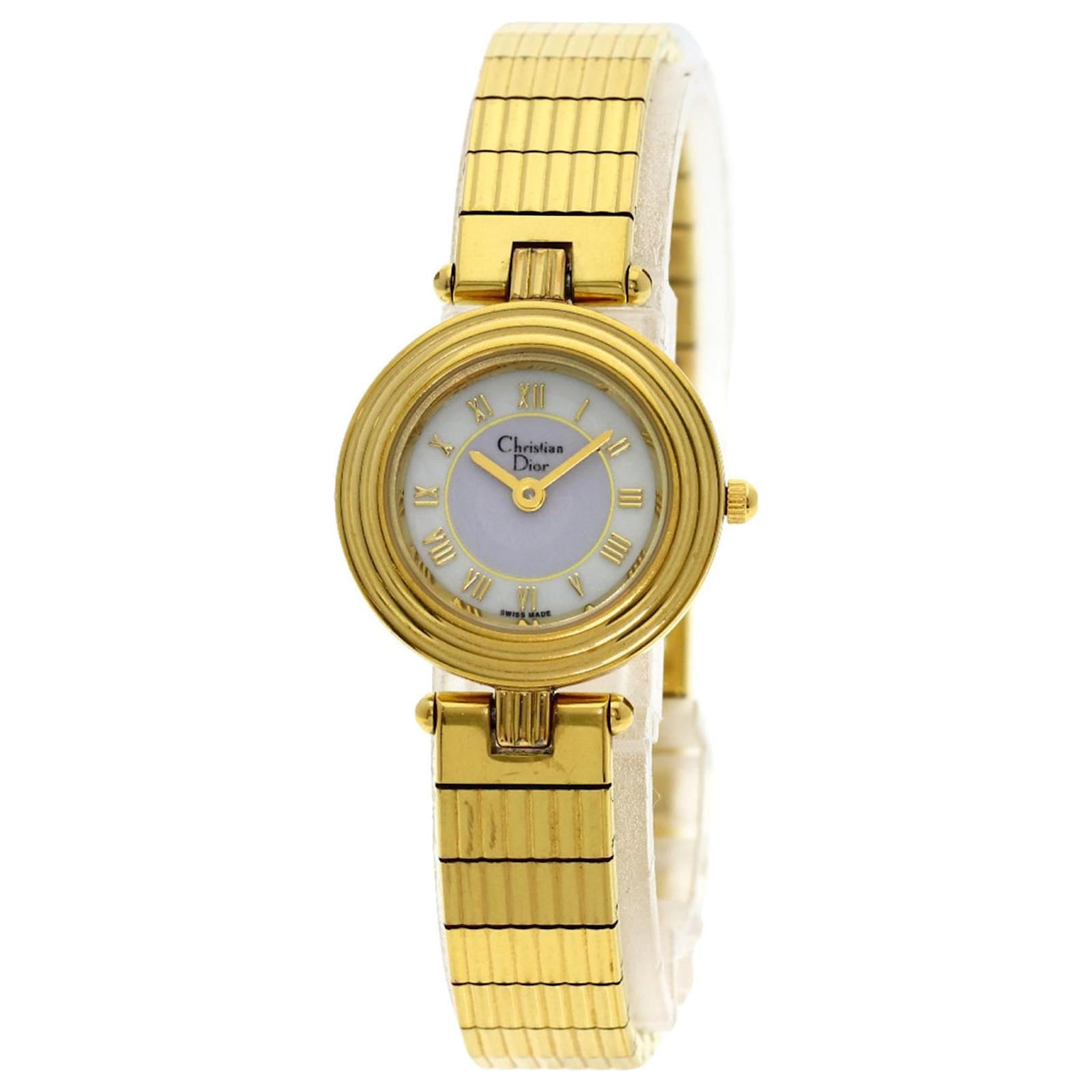 専用605 ディオール 時計 ゴールド 3051 レディース ホワイト Dior