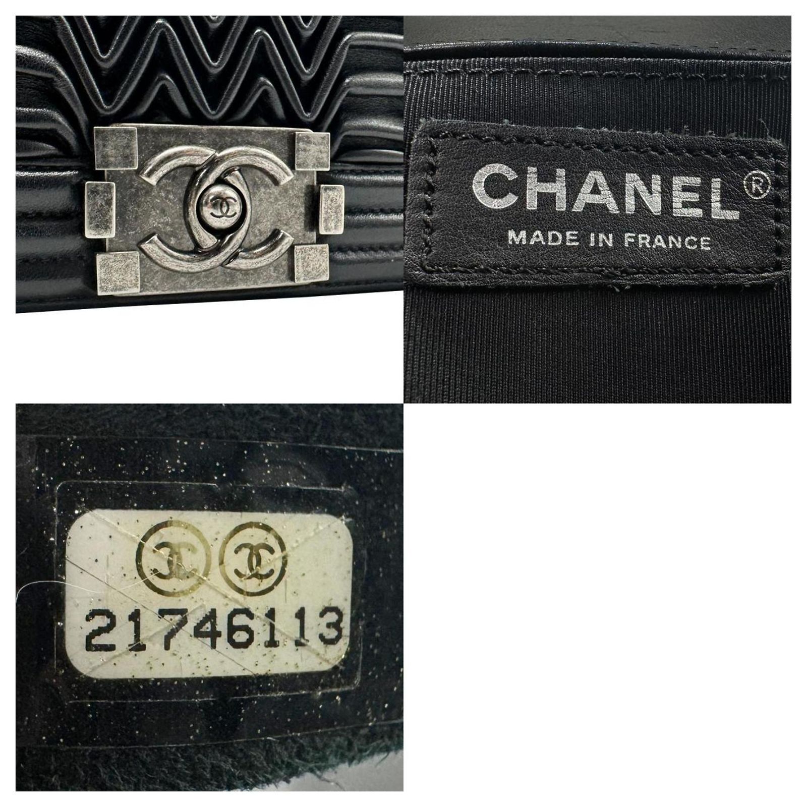 Chanel Boy Black Leather ref.1873501 - Joli Closet