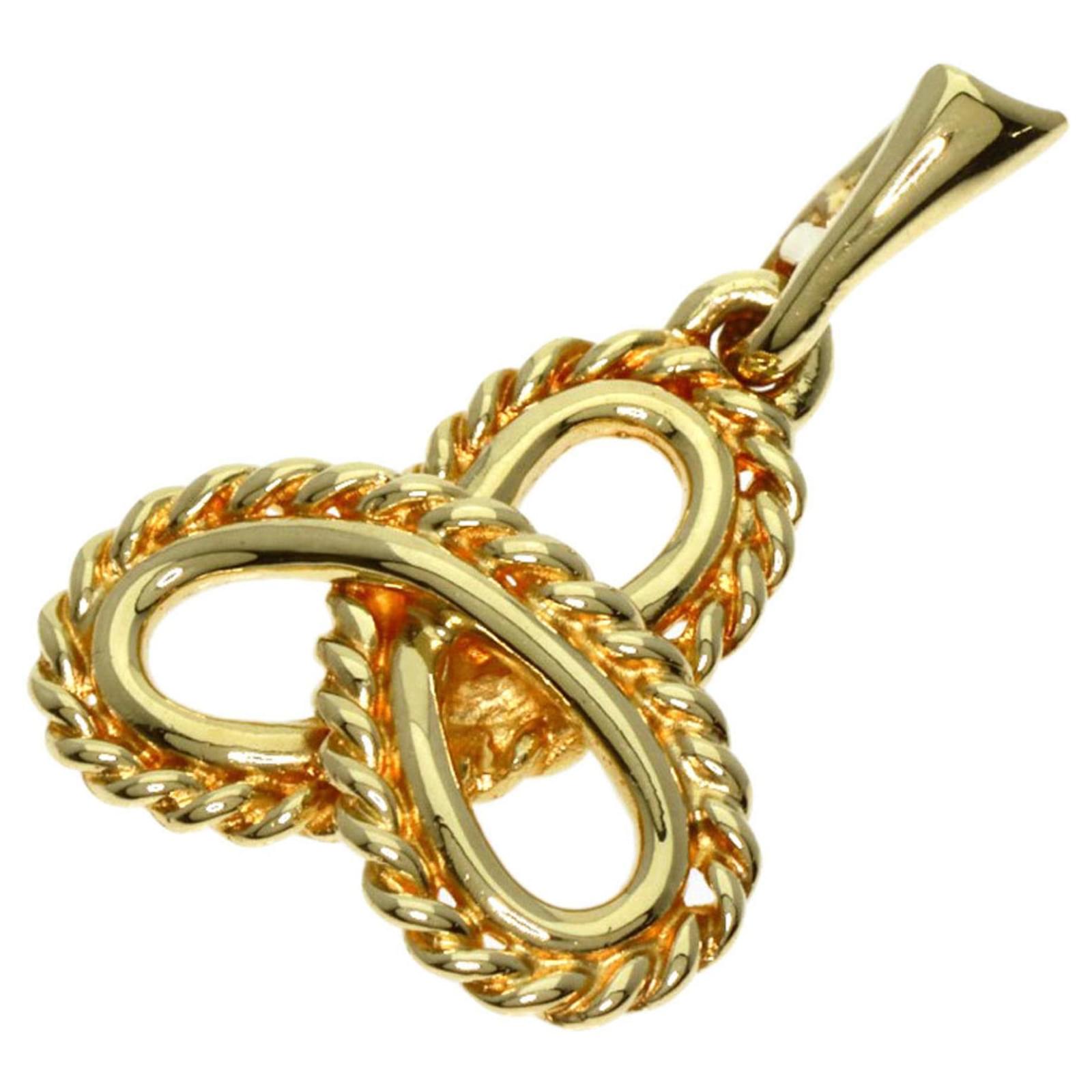 Tiffany Co. 18K Yellow Gold Trinity Knot Pendant ref.1874039 Joli Closet