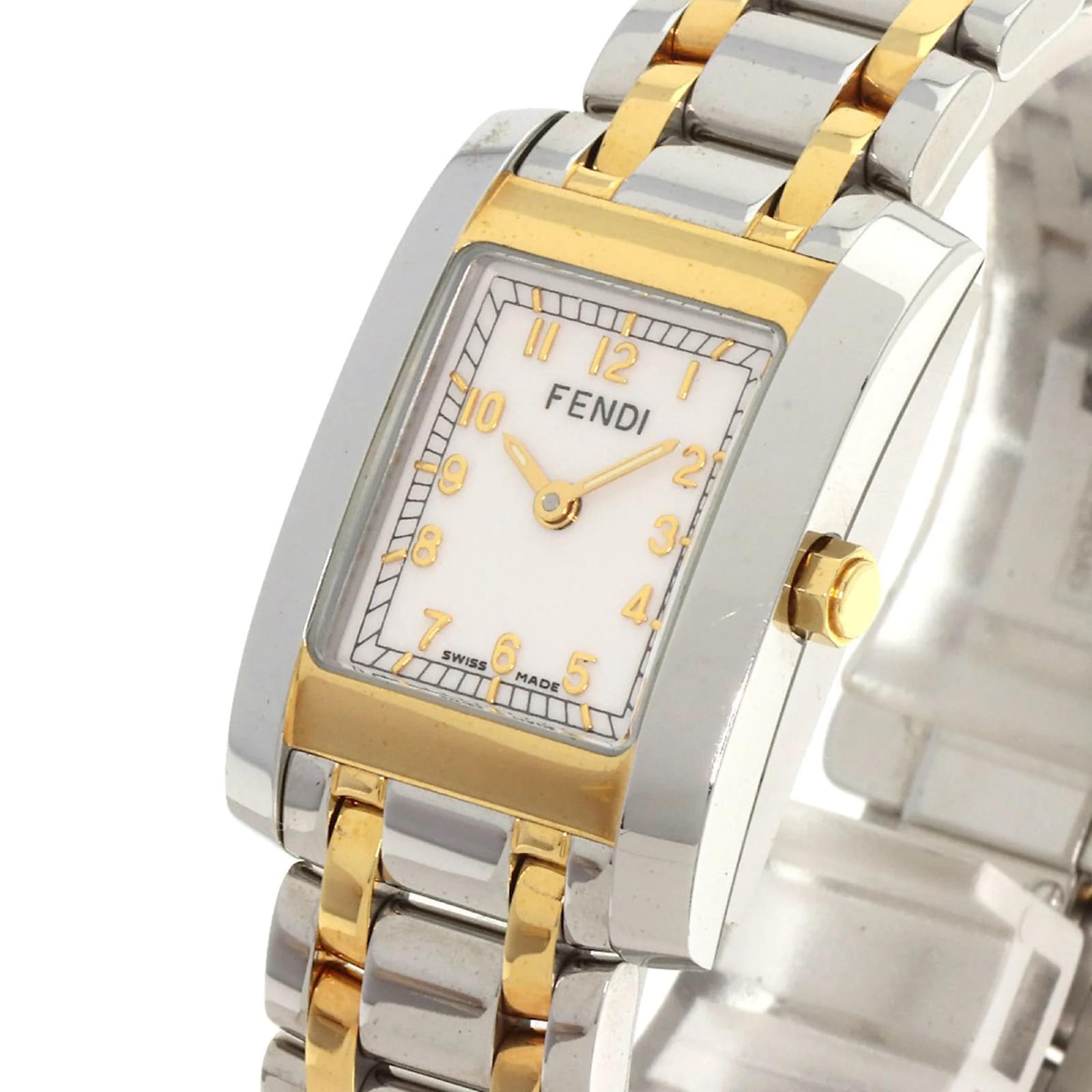 Fendi 7000L Square Face Combi Watch ref.1874473 - Joli Closet