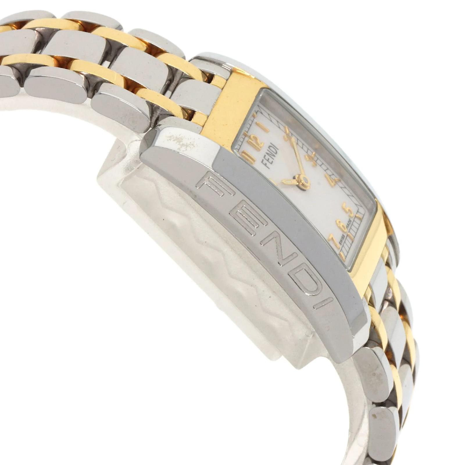 Fendi 7000L Square Face Combi Watch ref.1874473 - Joli Closet