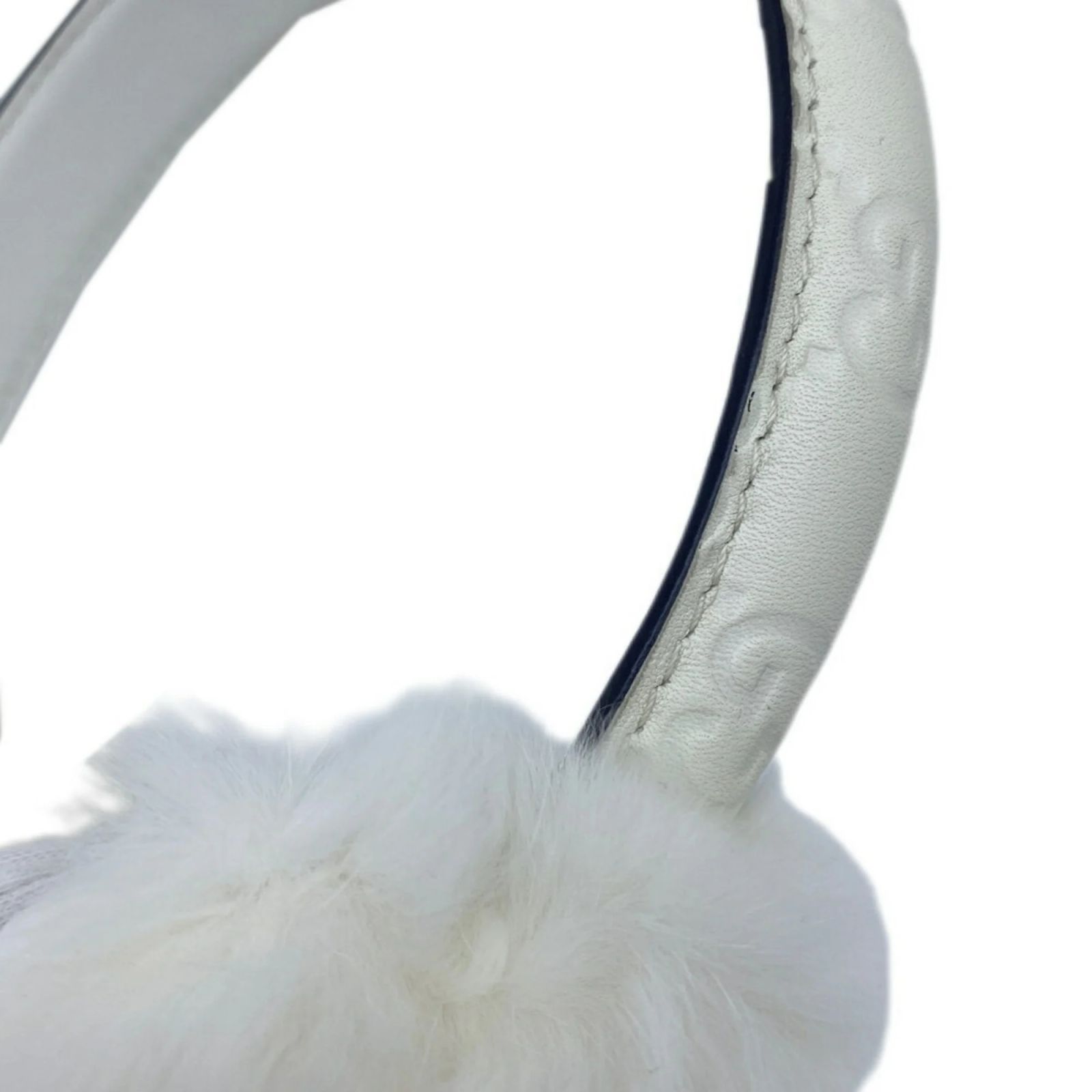 Gucci Rabbit Fur Earmuffs Rabbit hair accessory Gucci Black in Rabbit - 52957519 main image 2