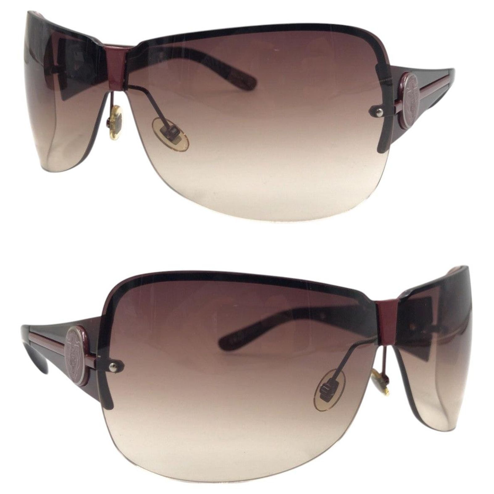 Gucci Unisex Brown Red Plastic Sunglasses GG 2828/S ref  display picture 2